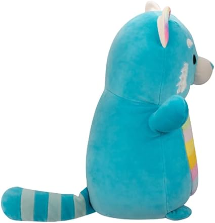 Squishmallow Large Plush 14” HugMees Vanessa Teal Red Panda Squishmallow Large Plush 14” HugMees Vanessa Teal Red Panda