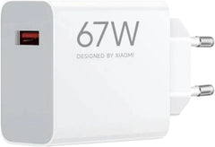 شاحن سفر Xiaomi HyperCharge 67W – Type-A أبيض | EU BHR07SKEU