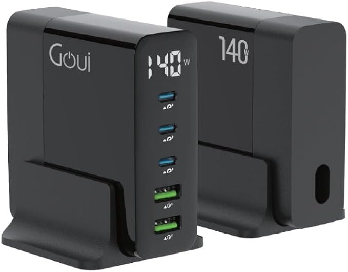 Goui GaN140 5 Port Desktop Charger Goui GaN140 5 Port Desktop Charger