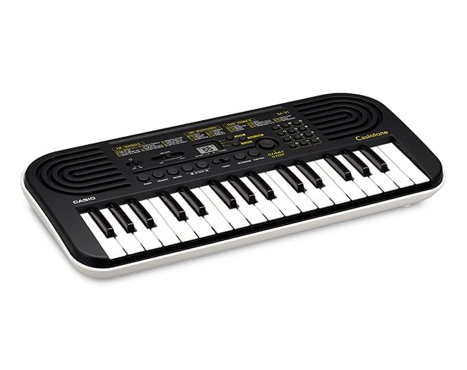 Casio tone Mini Keyboard with Piano tones - Black