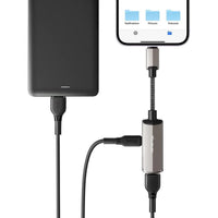 محول ماكدودو لايتنينج ٢ في ١ - USB-A ٣.٠ + منافذ لايتنينج