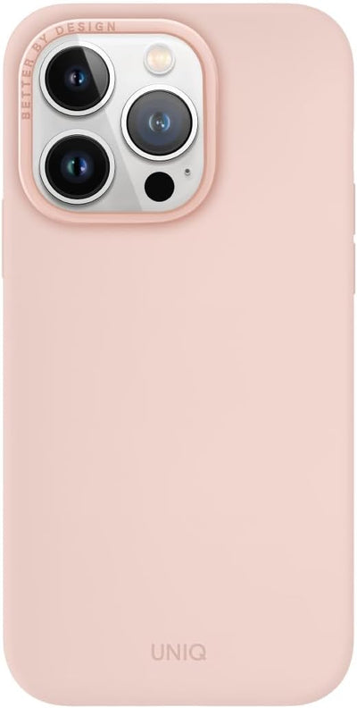 UNIQ HYBRID iPhone 15 Pro MagClick Charging Case – Blush Pink