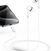 Yesido Earphones with Wired Control, YH45 - White