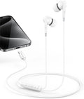 Yesido Earphones with Wired Control, YH45 - White