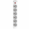 Huntkey 6-Outlets Power Strip 2m Cord Safe and Durable