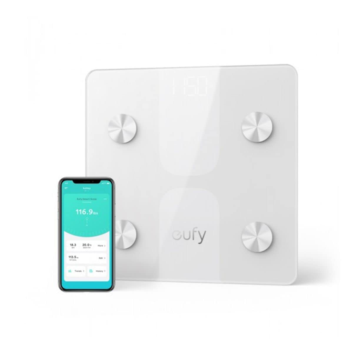 Anker Eufy Smart Scale C1 with Bluetooth, Fitness Body Composition Analysis