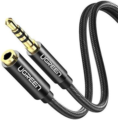 UGREEN 3.5mm Male to 3.5mm Female Extension Cable 3m (Black)