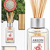AREON Home Luxury Perfume Reed Diffuser + 10 أعواد من الخيزران، باقة الربيع 