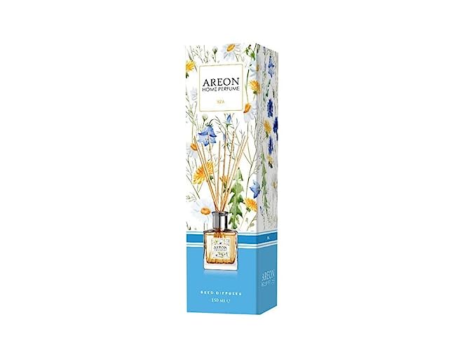 Areon Home Perfume Garden 150ml- Spa Fragrance, 10 Reed Sticks