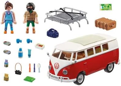 Playmobil Volkswagen T1 Campingbus Classic Camping Adventure