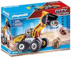 Playmobil Wheel Loader Toy for Kids Playmobil Wheel Loader Toy for Kids