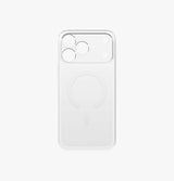 UNIQ Hybrid iPhone 17 Pro MagClick Charging AirSuit - Glossy Clear/White
