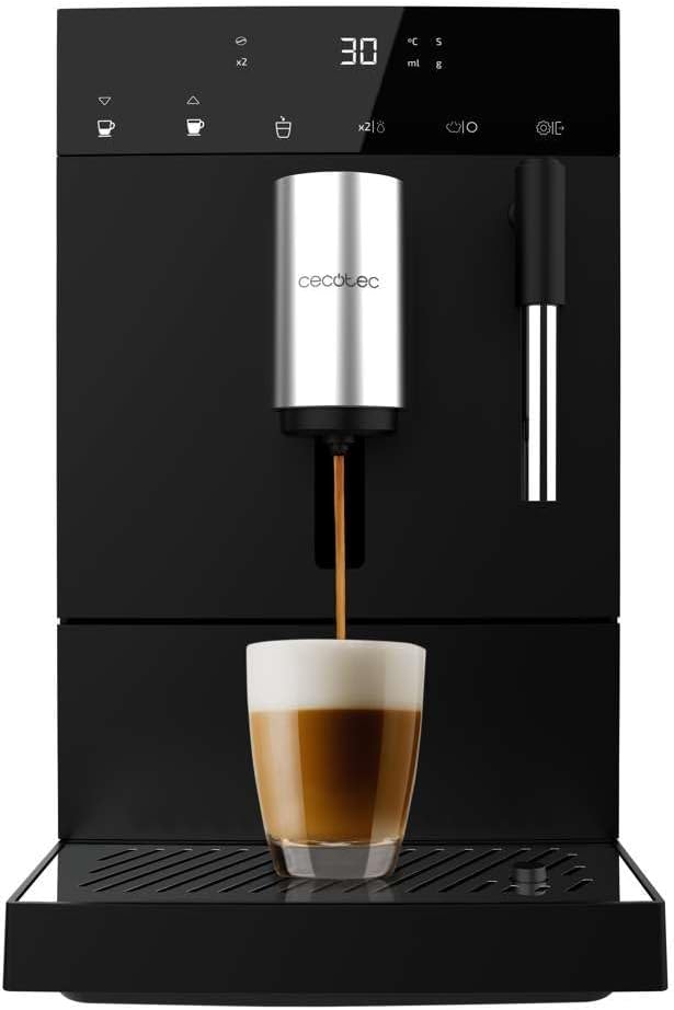 Cecotec Cremmaet Compact Steam Super Automatic Coffee Machine with Grinder 19 Bar
