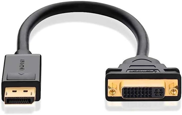 UGREEN DisplayPort Male to DVI Female Converter 15cm (Black) 20405