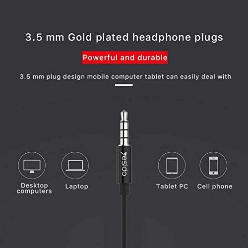 Yesido YH16 3D Stereo Earphones | Deep Bass & Microphone