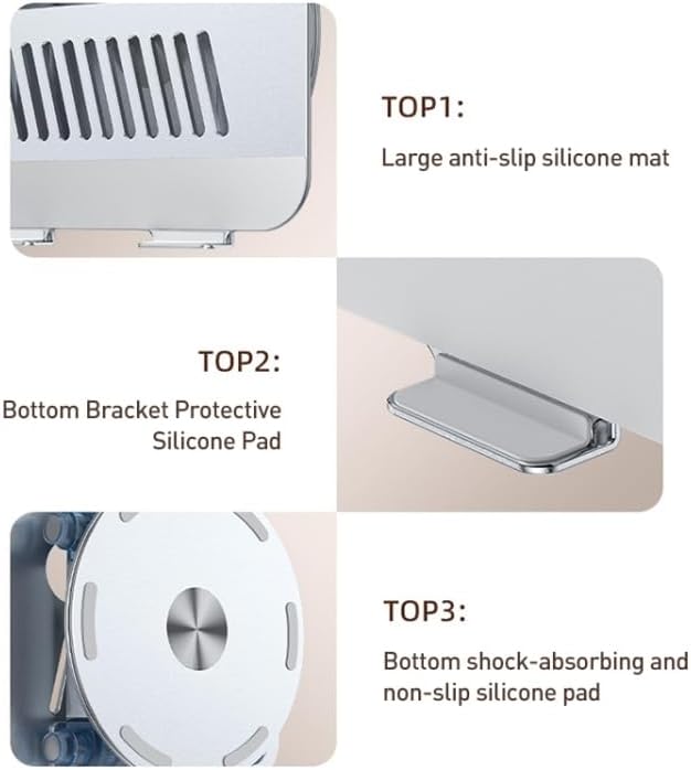 YESIDO LP06 Laptop Stand - Adjustable and Portable Design YESIDO LP06 Laptop Stand - Adjustable and Portable Design