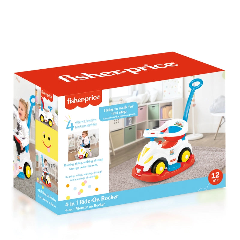 Fisher-Price 4-in-1 Ride-On Rocker by Dolu – Grows with Your Child