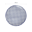 Rêve Bleu Délicat Dessert Plate 25 Cm - Madame Coco JO