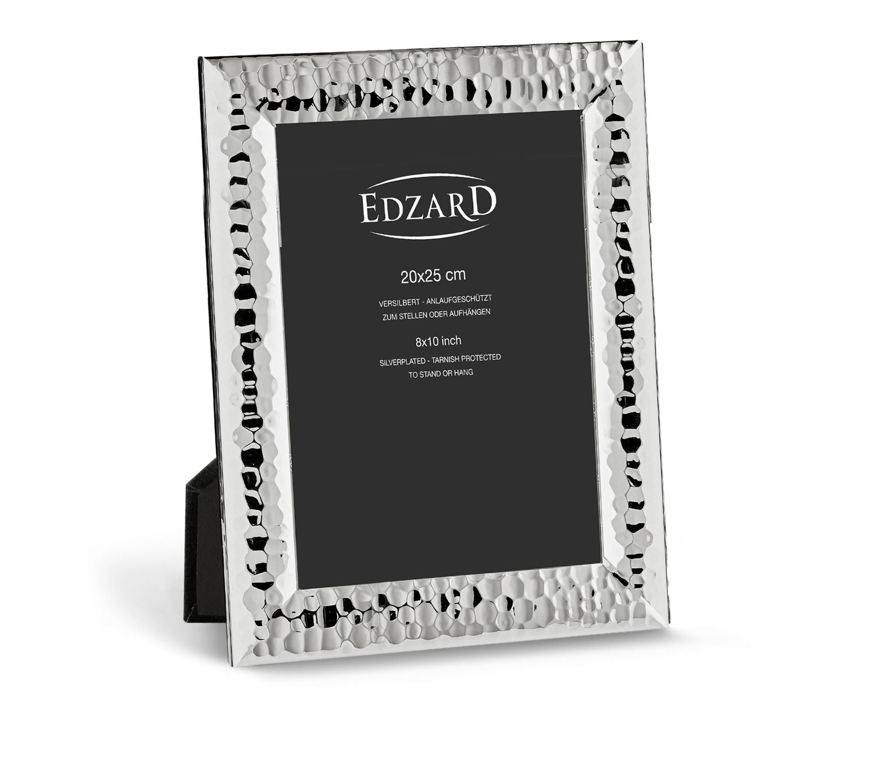 Edzard Gubbio Silver-Plated Photo Frame 20×25cm - Elegant