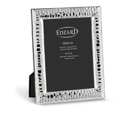 إطار صور مطلي فضة 20×25 سم من Edzard Gubbio - فاخر وأنيق