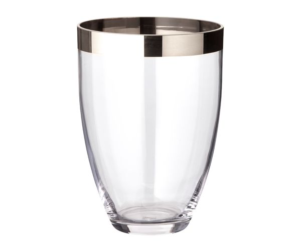 Edzard Charlotte 20cm Crystal Glass Vase - Elegant & Luxury