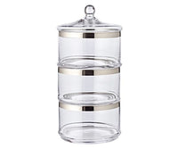 Edzard Vigo 3-Tier Crystal Glass Stand 40cm - Elegant & Luxury