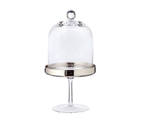 Edzard Leos 19.5cm Crystal Glass Cake Stand - Elegant & Luxury