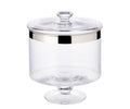 Edzard Erik 19cm Crystal Glass Jar with Lid - Elegant & Luxury