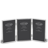 إطار صور ثلاثي مطلي فضة 10×15 سم من Edzard Genua - أنيق