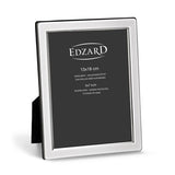 إطار صور مطلي فضة 13×18 سم من Edzard Salerno - أنيق وفاخر
