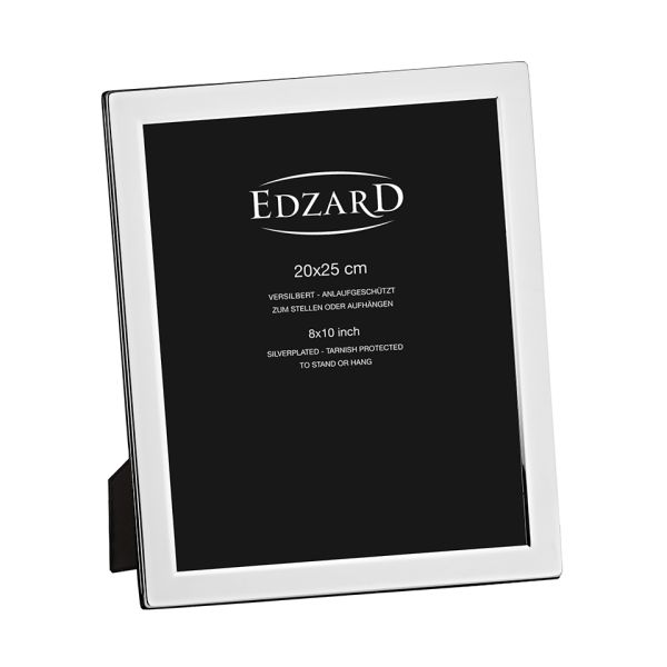 Edzard Salerno Silver-Plated Photo Frame 20×25cm - Elegant Edzard Salerno Silver-Plated Photo Frame 20×25cm - Elegant
