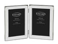 إطار صور مزدوج مطلي فضة 10×15 سم من Edzard Salerno - أنيق
