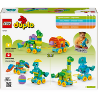 LEGO DUPLO ديناصورات بعجلات 10451 – 108 قطعة