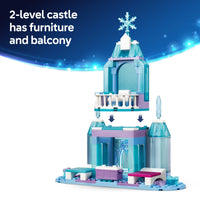 LEGO Disney Elsa's Ice Castle & Snow Ride Adventure – 216 Pieces | Set 43281