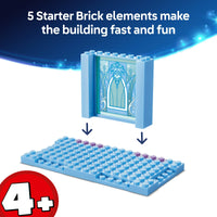 LEGO Disney Elsa's Ice Castle & Snow Ride Adventure – 216 Pieces | Set 43281