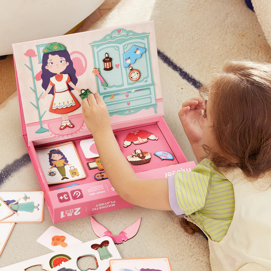 Mideer Magnetic Puzzle – Sweet Girl Mideer Magnetic Puzzle – Sweet Girl