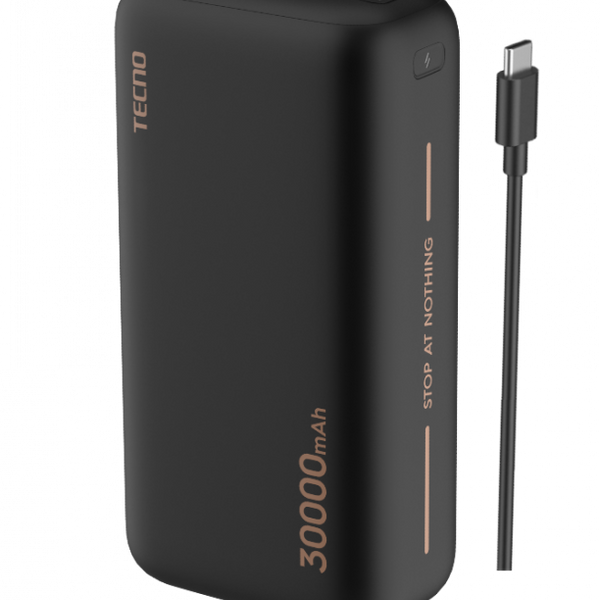 TECNO Way High Speed 30000mAh Power Bank with LED Display