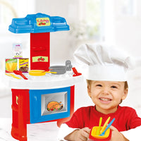مطبخ أطفال Dolu Chef 19 قطعة لعبة تعليمية ممتعة