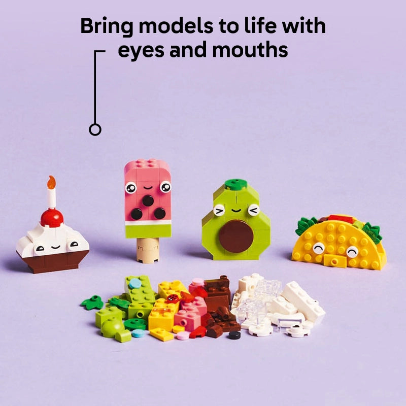 LEGO Classic Creative Food Friends – 150 Pieces | Set 11039