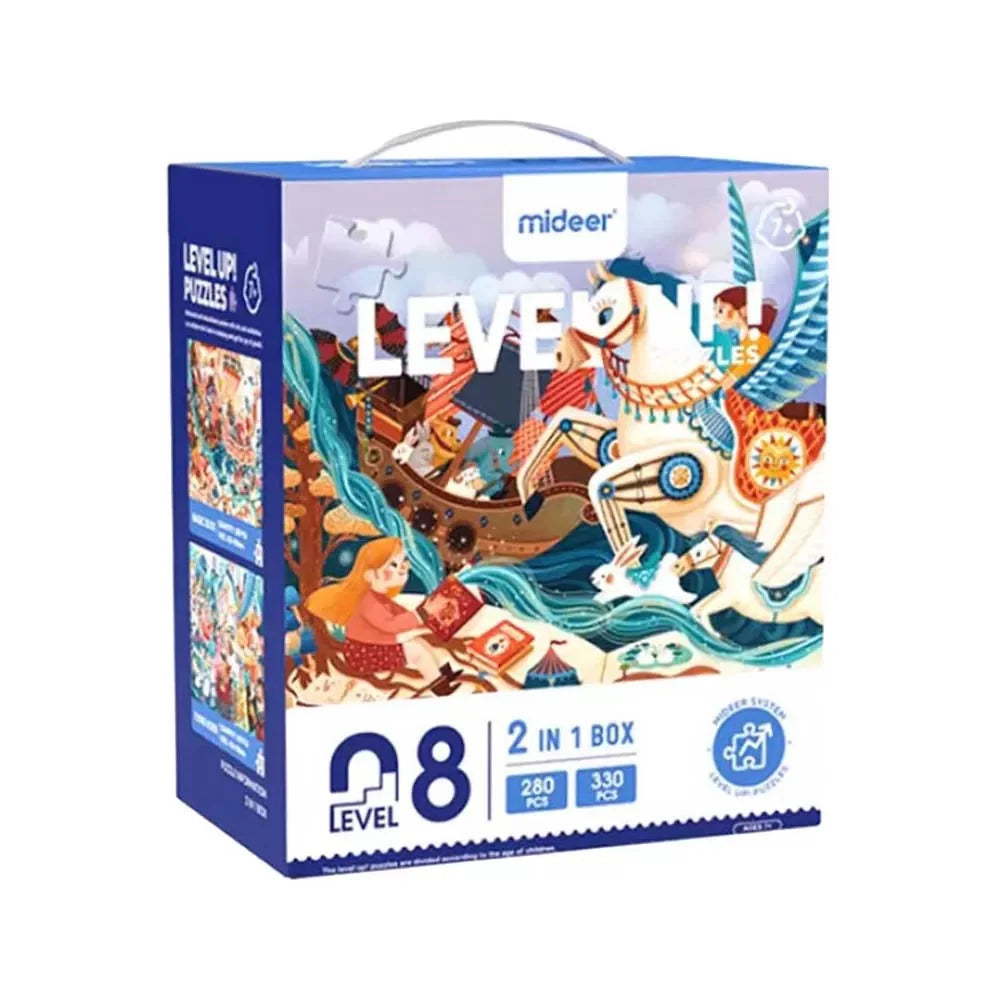 Mideer Level Up puzzle 8 – Magic book and Fairy Tale