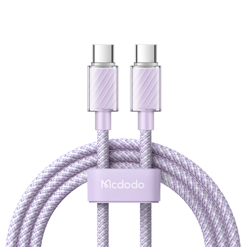 MCDODO Dichromatic Series 100W Type-C to Type-C Data Cable 1.2M