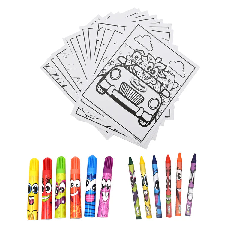 Scentos On The Go Activity Set MY First Colouring
