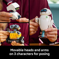 LEGO Disney WALL-E و EVE 43279 – 811 قطعة