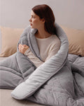 Carole Double Quilt | Nano-Fiber Fill Lightweight Comforter | Madame Coco