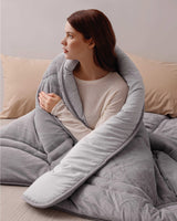 Carole Double Quilt | Nano-Fiber Fill Lightweight Comforter | Madame Coco