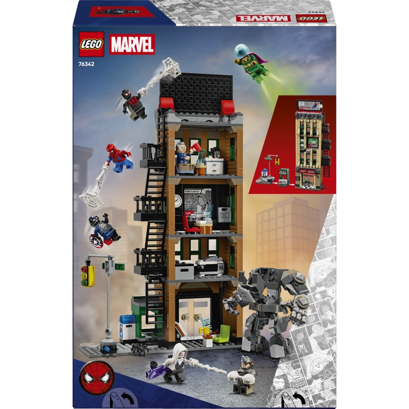 LEGO Marvel Spider-Man vs. Mysterio: The Daily Bugle – 781 Pieces | Set 76342