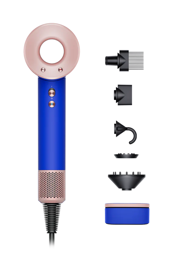 مجفف الشعر دايسون سوبرسونيك - أزرق خدود