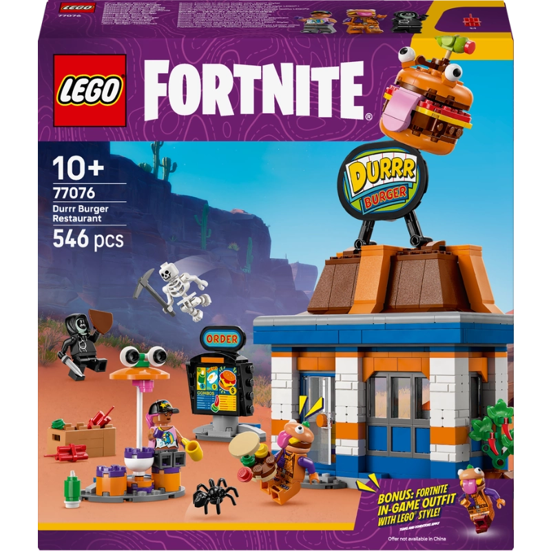 LEGO Fortnite مطعم دُر برغر 77076 – 546 قطعة