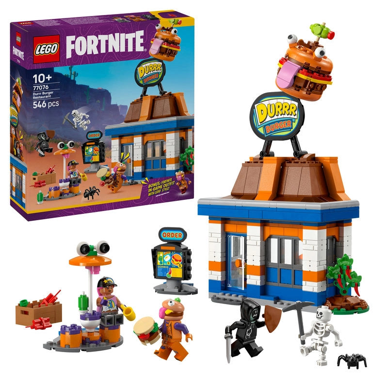 LEGO Fortnite مطعم دُر برغر 77076 – 546 قطعة