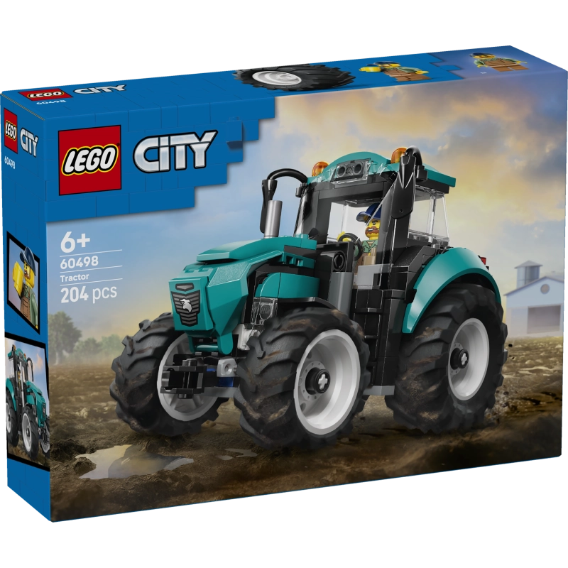LEGO City جرار زراعي 60498 – 204 قطعة